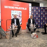 Predstavljena knjiga “Vatreno prijestolje” Dražena Antolića
