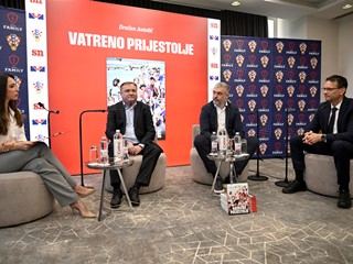 Predstavljena knjiga “Vatreno prijestolje” Dražena Antolića