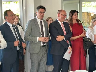 Ante Kulušić na proslavi 55 godina HSK Croatia Singen