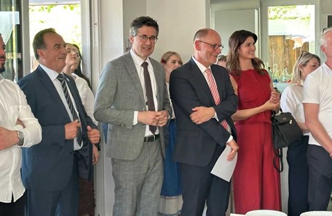 Ante Kulušić na proslavi 55 godina HSK Croatia Singen