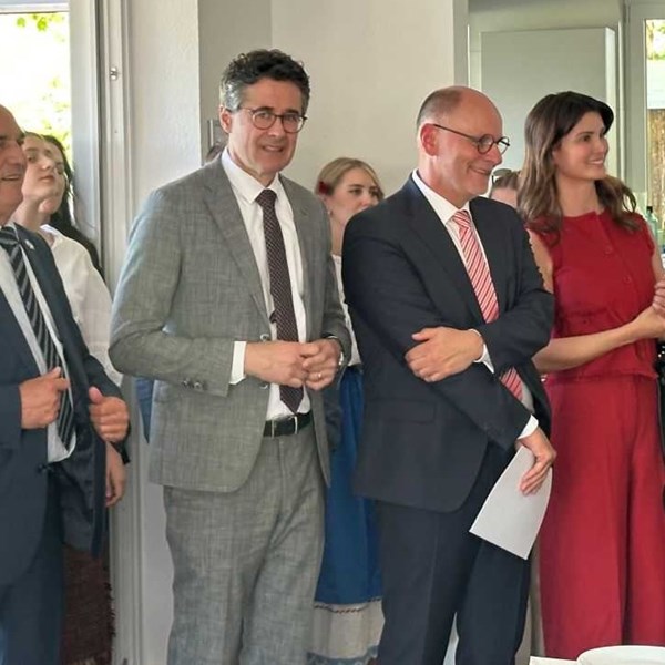 Ante Kulušić na proslavi 55 godina HSK Croatia Singen