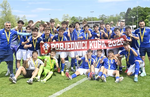 Kadeti Rudeša osvajači Hrvatskog nogometnog kupa