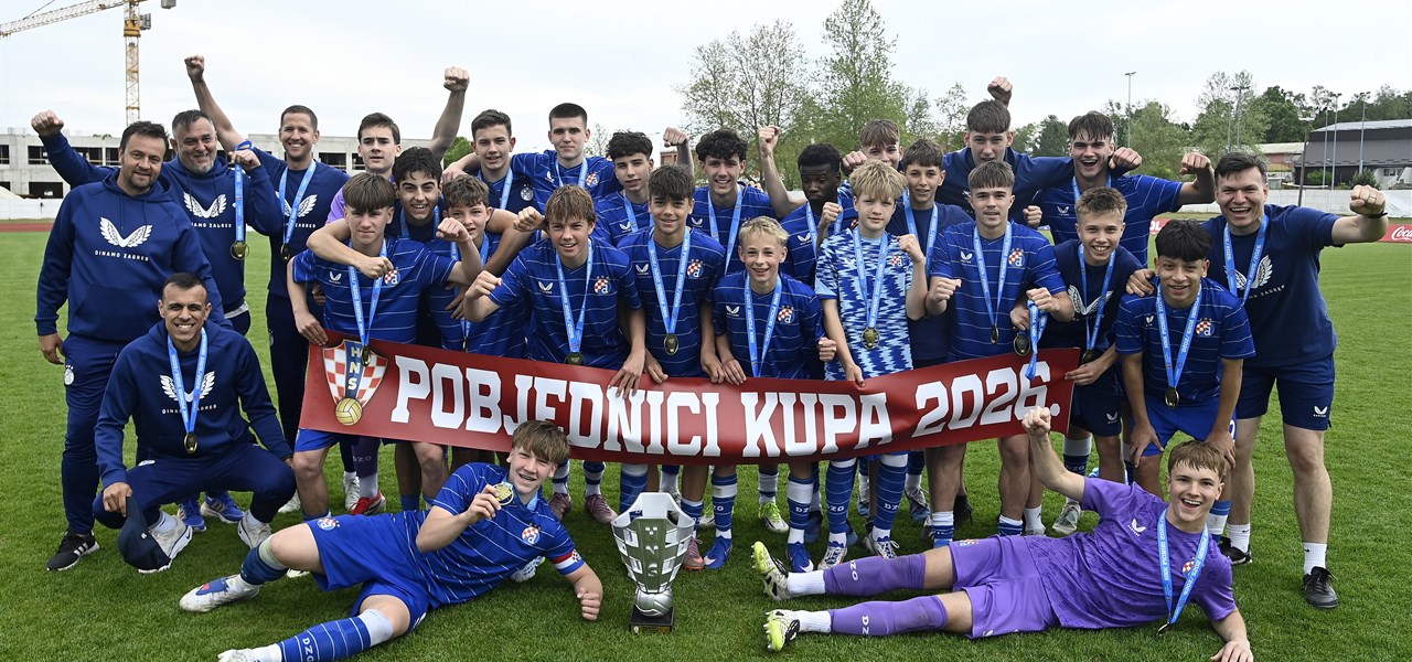 Pioniri Dinama osvajači Hrvatskog nogometnog kupa