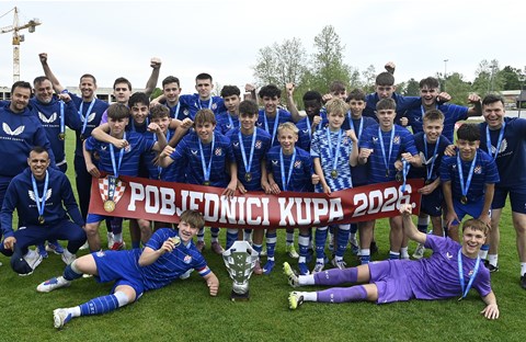 Pioniri Dinama osvajači Hrvatskog nogometnog kupa