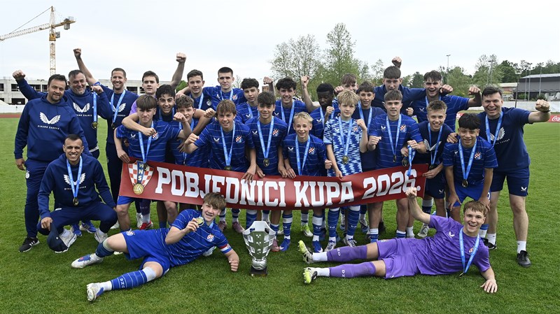 Pioniri Dinama osvajači Hrvatskog nogometnog kupa