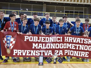 Pioniri Uspinjače Gimke prvaci Hrvatske