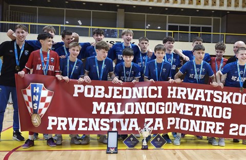 Pioniri Uspinjače Gimke prvaci Hrvatske
