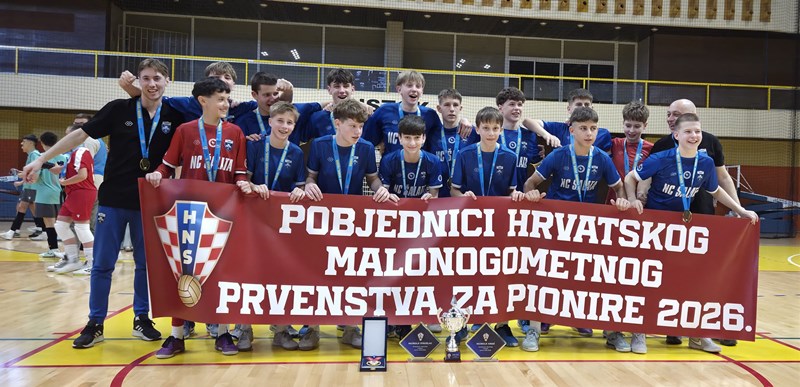 Pioniri Uspinjače Gimke prvaci Hrvatske