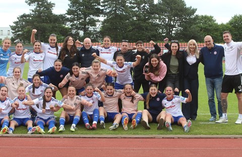 ŽNK Hajduk prvi puta osvojio naslov prvakinja Hrvatske