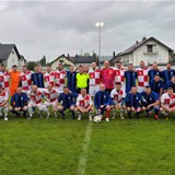 Reprezentacija veterana Hrvatske na proslavi 45 godina veterana NK Ivančica Ivanec
