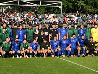 Legende Vatrenih humanitarnom utakmicom obilježile stoti rođendan NK Trešnjevka