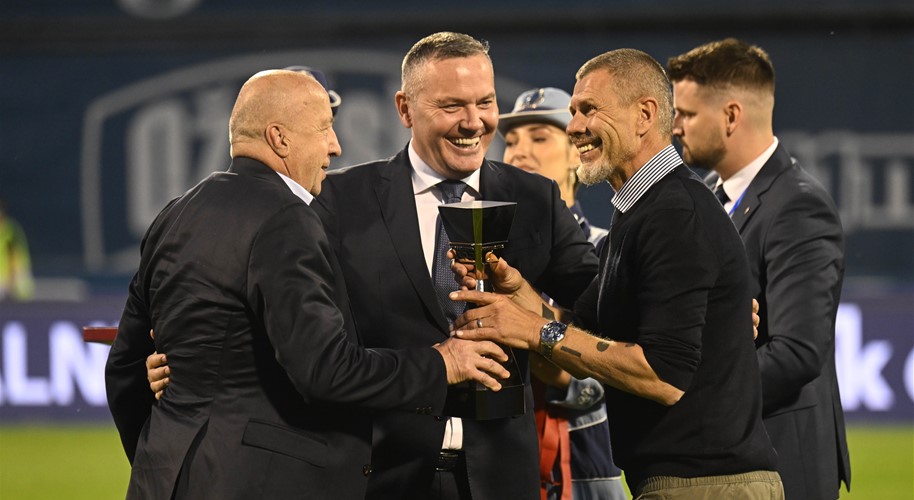 Dinamo proslavio dvostruku krunu