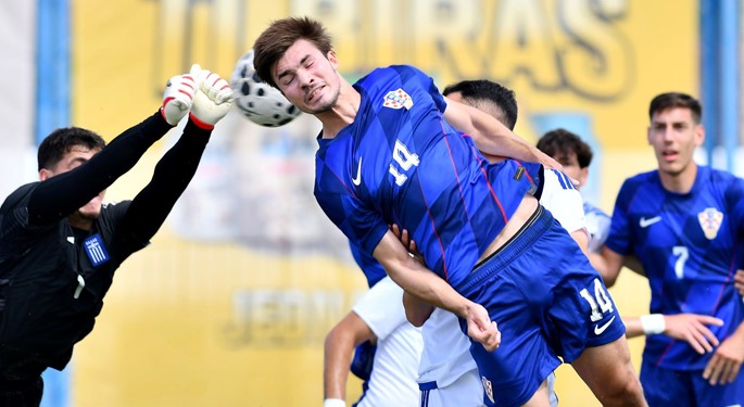 Remi Hrvatske U-21 i Grčke u prijateljskoj utakmici u Koprivnici