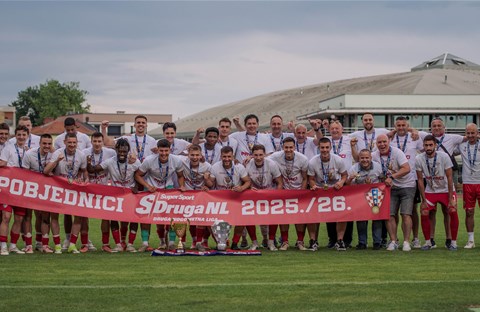 Segesta osvojila SuperSport Drugu NL, Tomaško uručio medalje i pehar