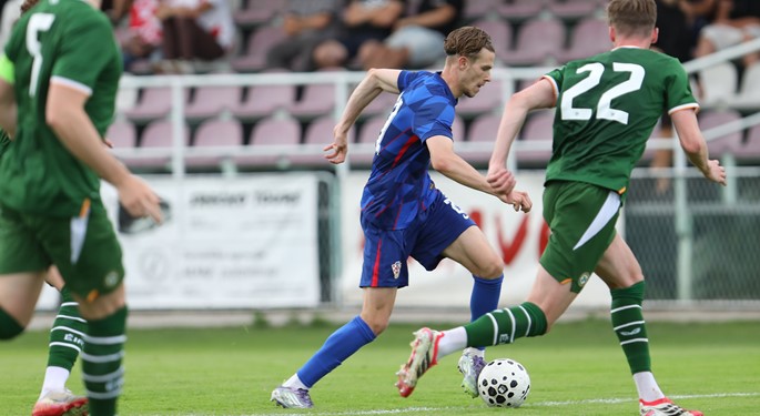 Hrvatska U-21 u posljednjoj prijateljskoj provjeri remizirala s Irskom