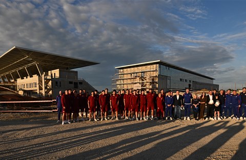 Vatreni posjetili gradilište budućeg kampa Hrvatskog nogometnog saveza