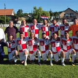 Hrvatska veteranska reprezentacija na proslavi 60 godina ŠNK Češko Selo