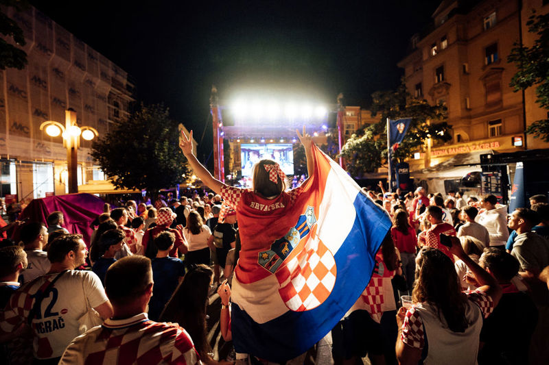 Cvjetni trg ponovno postaje središte nogometnog ljeta