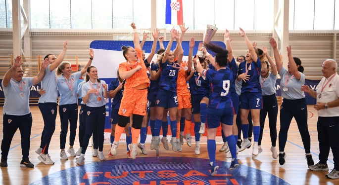 Hrvatska osvojila srebro na Futsal Weeku, Tomkić najbolja vratarka turnira