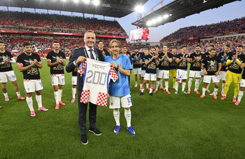 Pobjeda kao pečat velikog jubileja Luke Modrića