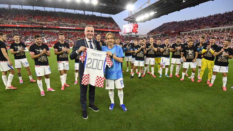 Pobjeda kao pečat velikog jubileja Luke Modrića