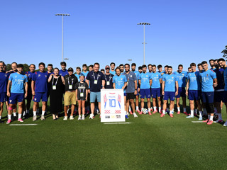 Croatia national team thanked Episcopal High School for its hospitality