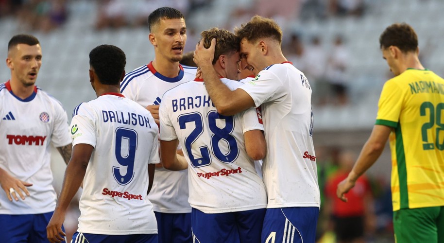 Hajduk otvorio europsku sezonu pobjedom nad Žilinom