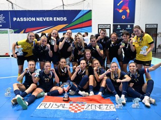 Ženska futsalska ekipa Sveučilišta u Zagrebu osvojila naslov europskih prvakinja