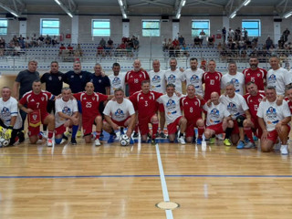 Veteranska reprezentacija uveličala otvaranje nove sportske dvorane u Velikoj Ludini