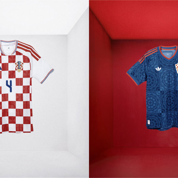 adidas unveils the new home and away jerseys of the Croatian national football team