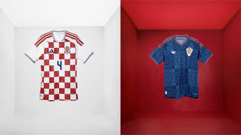 Photo: hns.family Adidas Unveils New Croatia National Team Kits Featuring Glagolitic Script and Lace Motifs