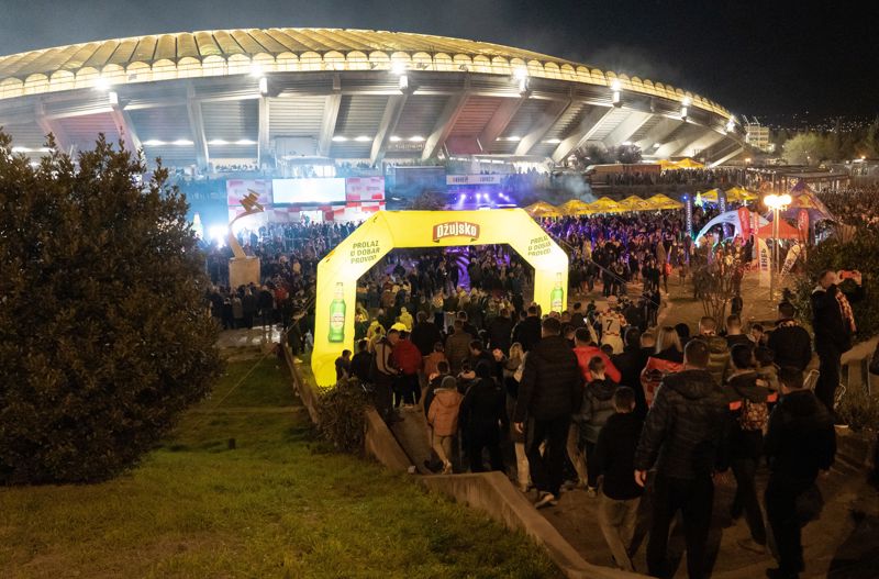 Vatrena zona ispred Poljuda