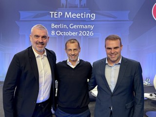 Tomaško i Pletikosa na sastanku Uefina programa TEP u Berlinu