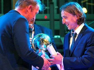 Luka Modrić osvajač nogometnog Oscara