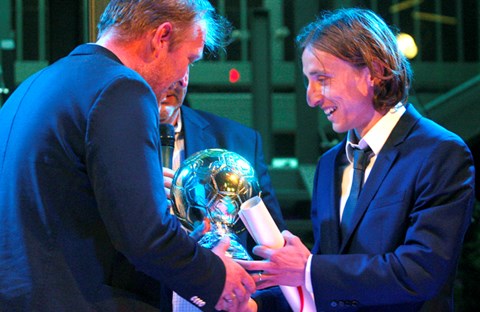 Luka Modrić osvajač nogometnog Oscara
