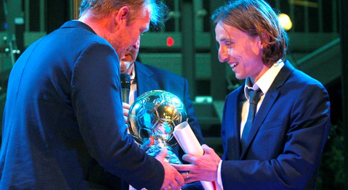 Luka Modrić osvajač nogometnog Oscara