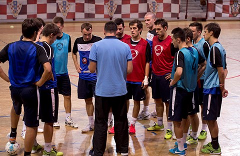 Trening malonogometne reprezentacije u Dubrovniku#Futsal team trains in Dubrovnik