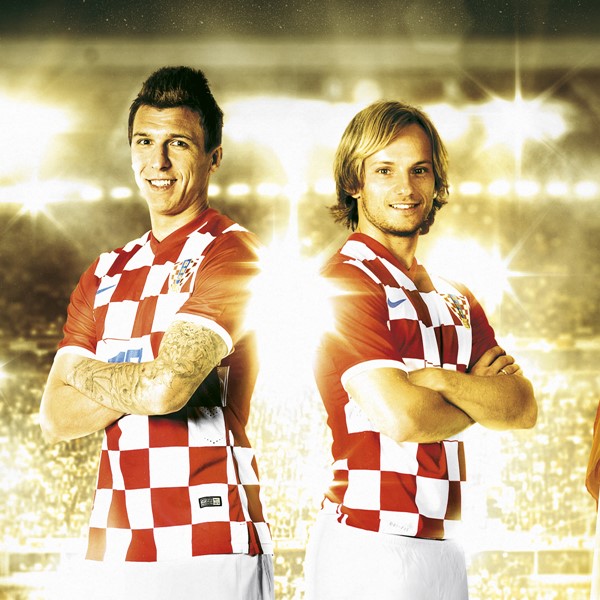 Mario Mandžukić i Ivan Rakitić