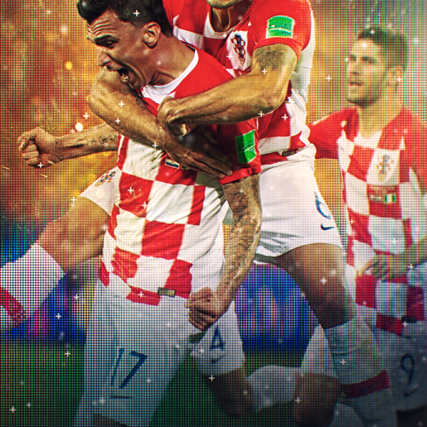 Mario Mandžukić, Dejan Lovren i Andrej Kramarić