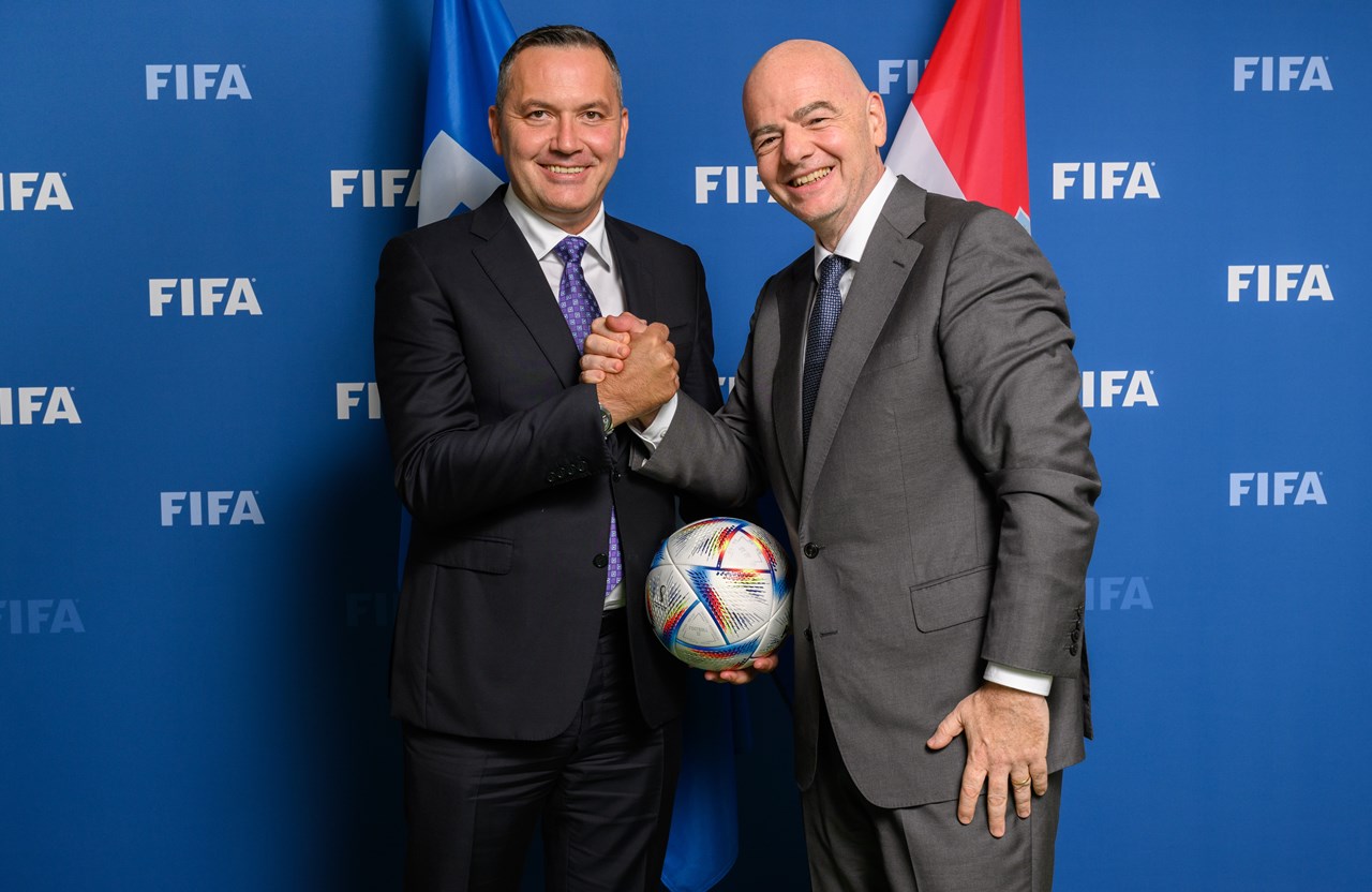 Gianni Infantino čestitao HNS-u na uspješnosti
