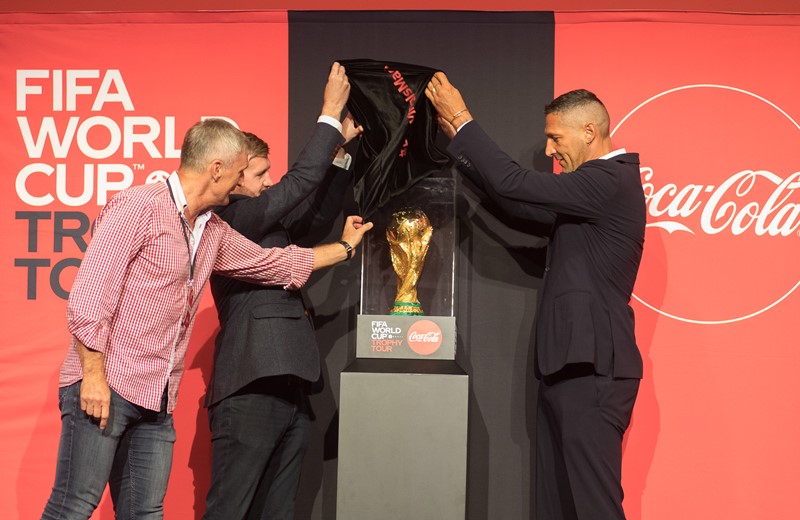 Jarni i Materazzi predstavili Splićanima trofej namijenjen pobjedniku Svjetskog prvenstva