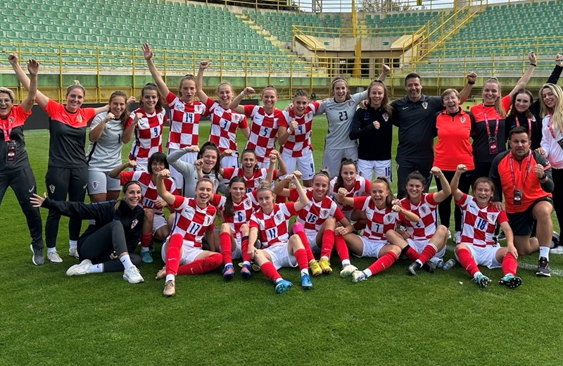 Hrvatska ženska U-19 reprezentacija s maksimalnim učinkom okončala prvu rundu