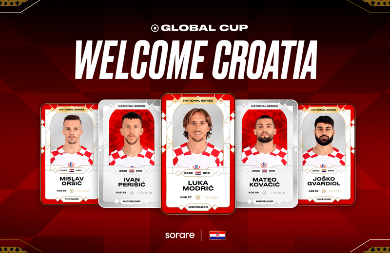 Zvijezde hrvatske reprezentacije na platformi Sorare