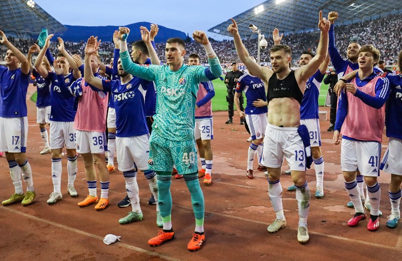 Dinamo slavi šesti uzastopni naslov prvaka Hrvatske