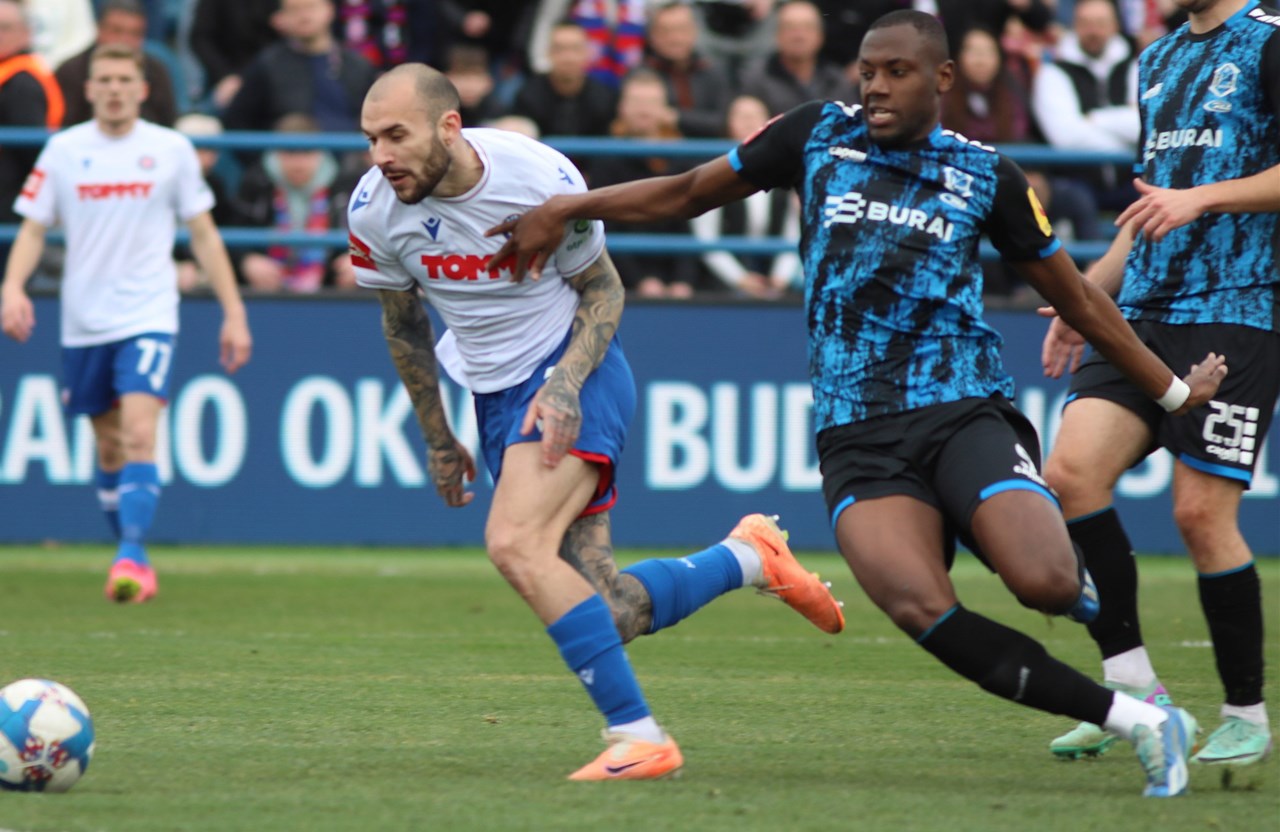 Hajduk u Bakuu remizirao sa Zirom