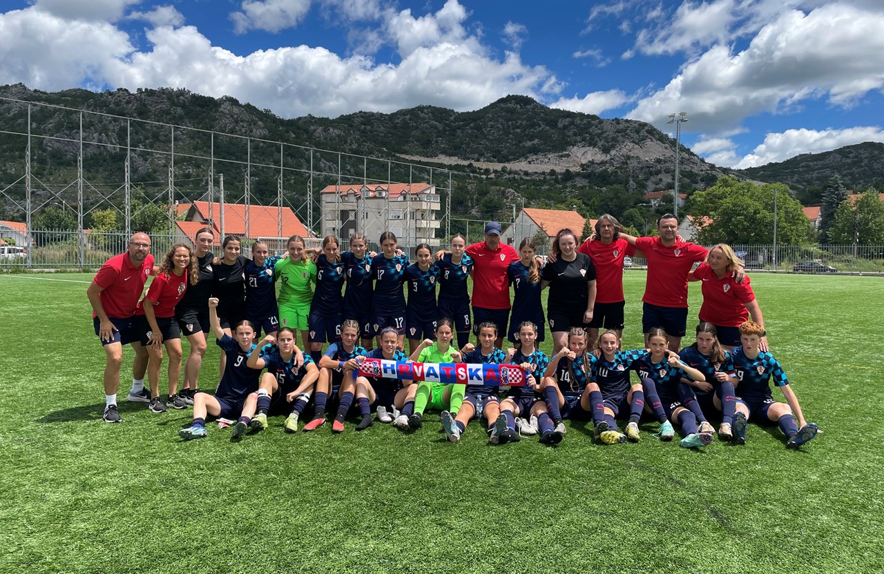 Ženska U-15 reprezentacija osvojila turnir u Crnoj Gori
