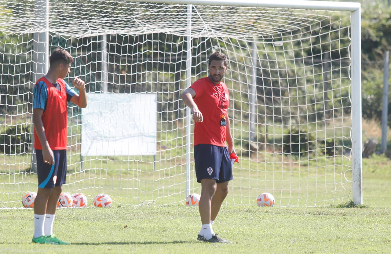 U-17 reprezentacija na ljetnom kampu u Ludbregu