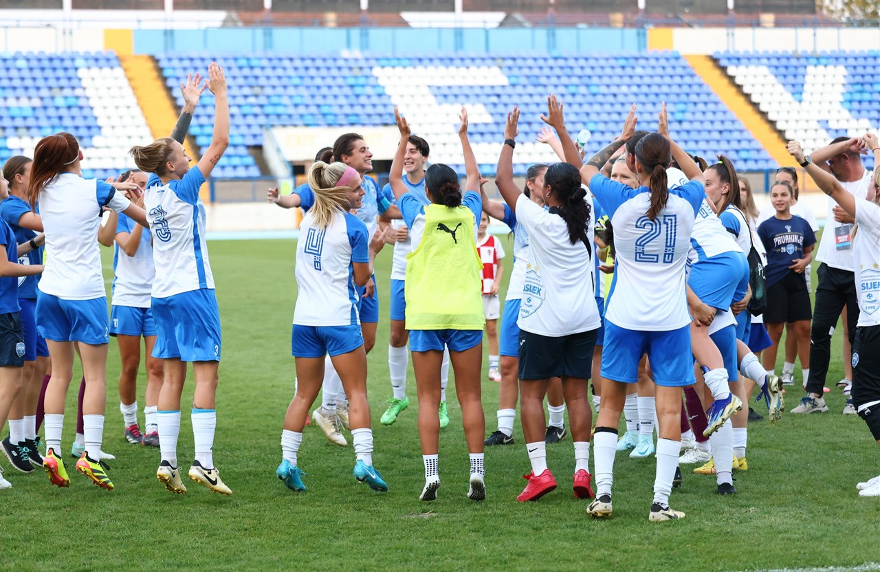 Nogometašice Osijeka plasirale se u play-off Lige prvakinja!