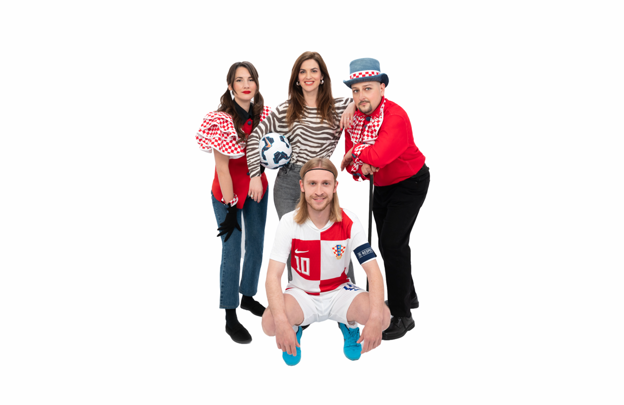 Luka Modrić na kazališnim daskama