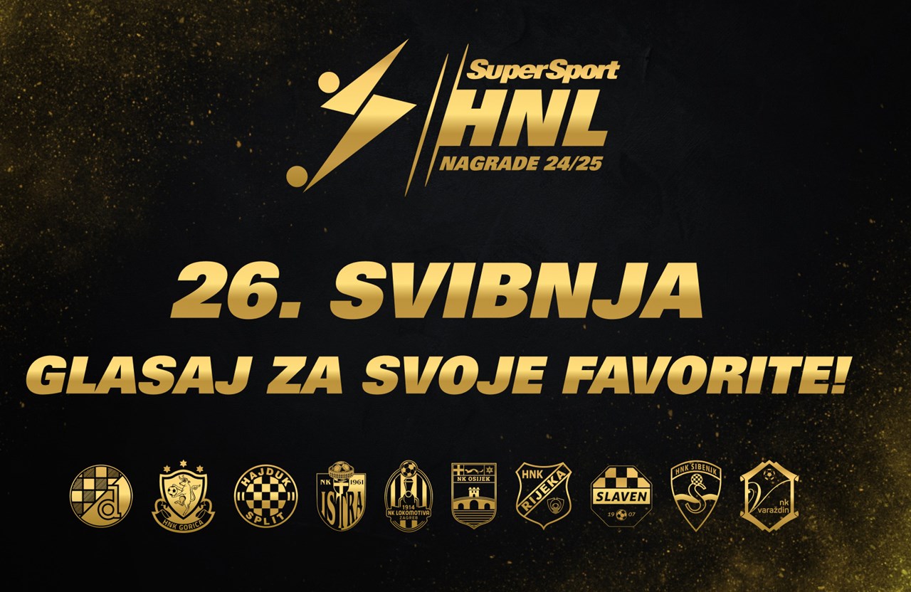 Spektakl s najboljim pojedincima na kraju sjajne sezone SuperSport HNL-a